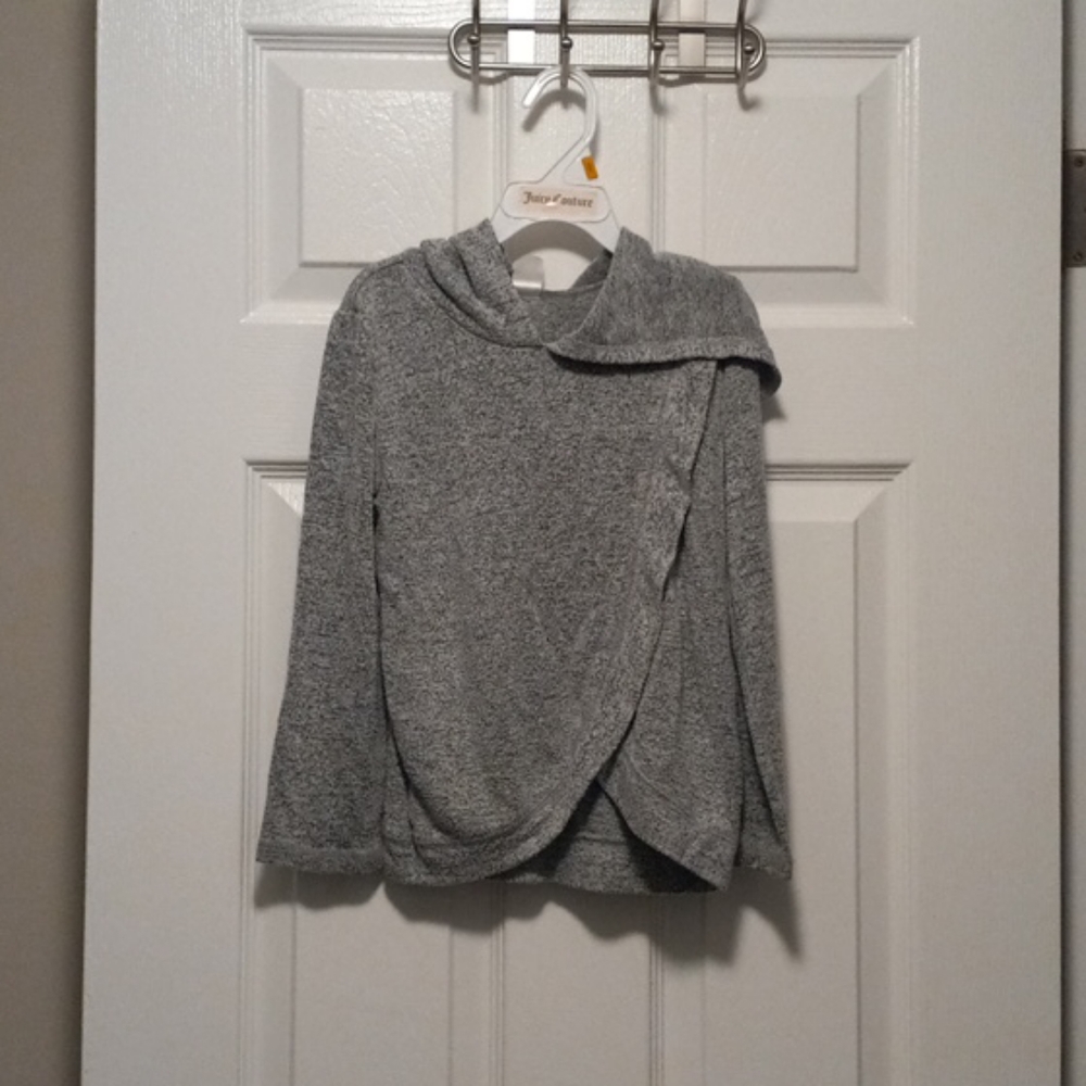 Girls hooded sweater size 5